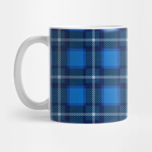 Scottish Tartan Blue Mug